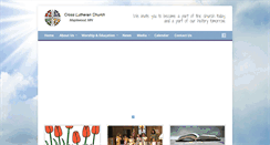 Desktop Screenshot of crosslutheranchurch.org